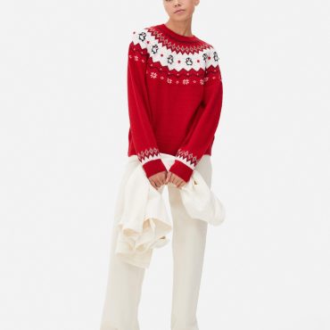 Women's Penguin Fair Isle Christmas Sweater