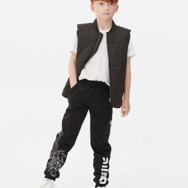Sonic The Hedgehog Katakana Print Joggers
