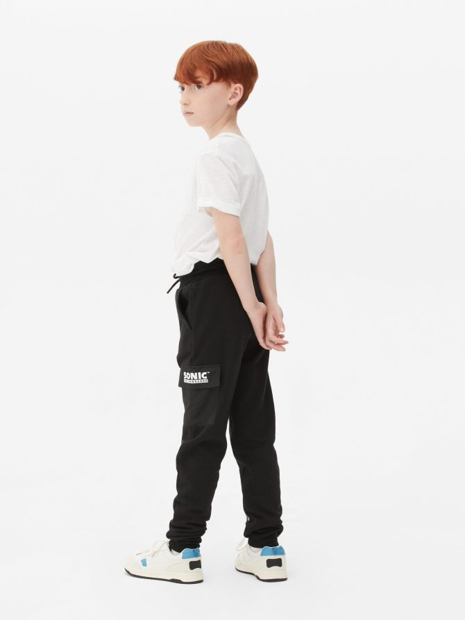 Sonic The Hedgehog Katakana Print Joggers - Image 2