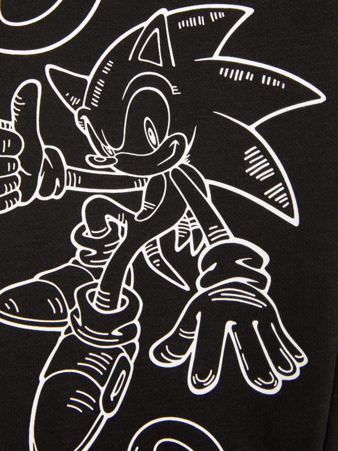 Sonic The Hedgehog Katakana Print Joggers - Image 5