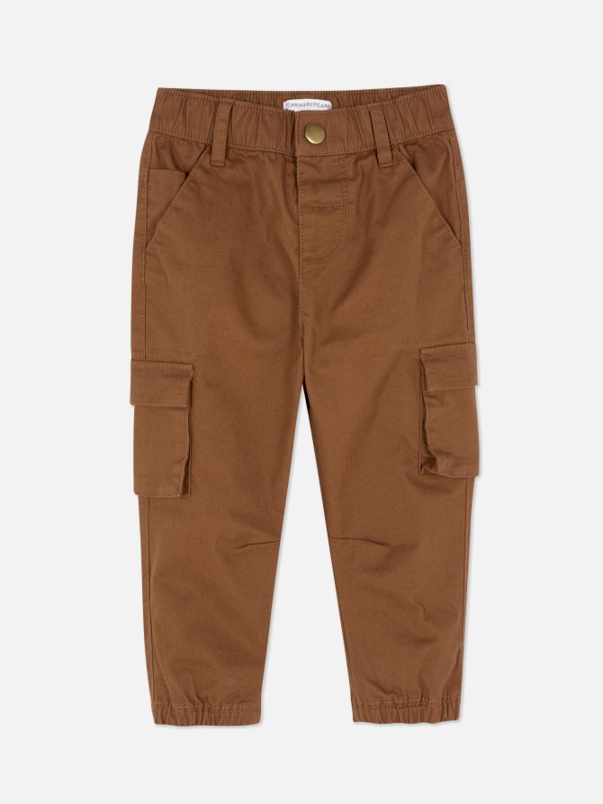 Cuffed Leg Cargo Pants - Image 3