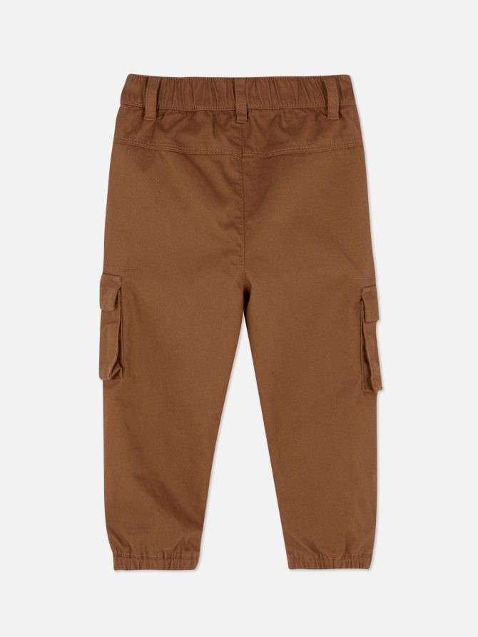 Cuffed Leg Cargo Pants - Image 4