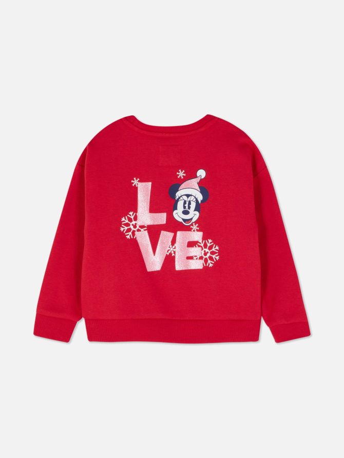 Kids' Disney’s Minnie Mouse Christmas Sweatshirt - Image 4