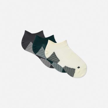 3-Pack Blister Resistant Sneaker Socks
