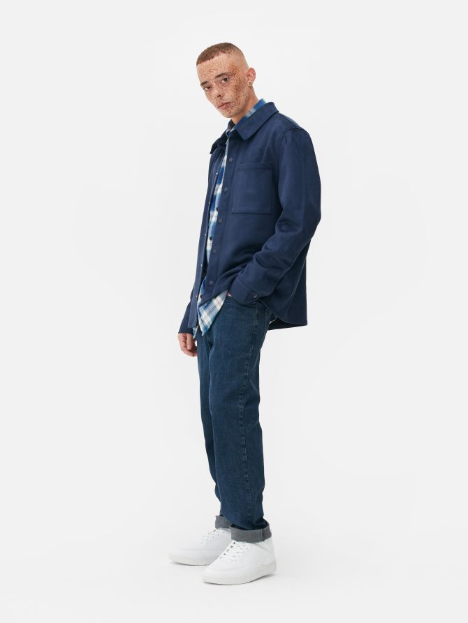 Kem Faux Suede Overshirt
