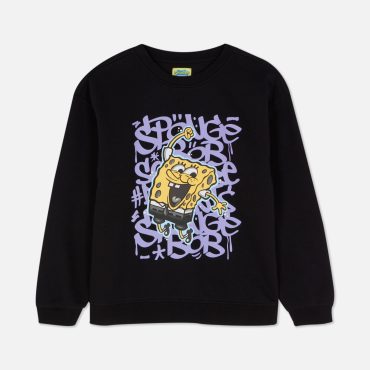 SpongeBob SquarePants Print Sweatshirt