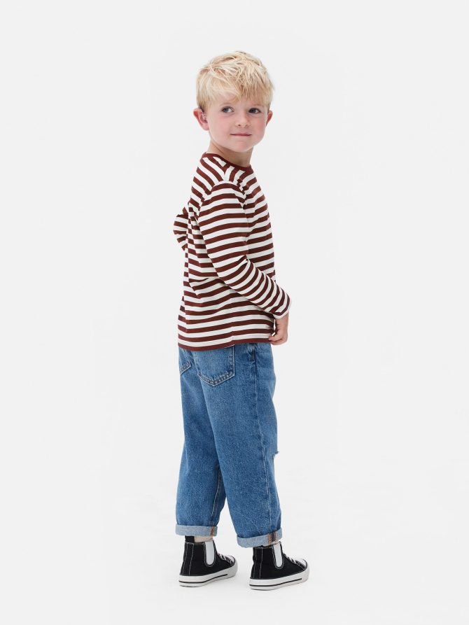 Striped Long Sleeve T-Shirt - Image 2
