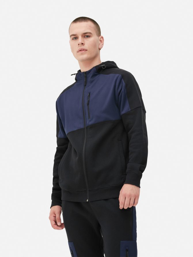 Tech Color Block Hoodie - Image 2