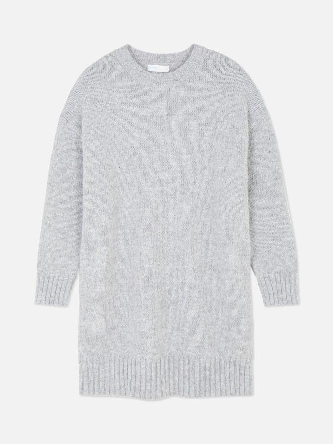Crew Neck Sweater Dress - Image 5