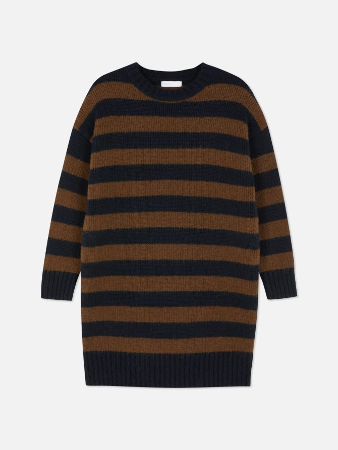 Crew Neck Sweater Dress - Image 5