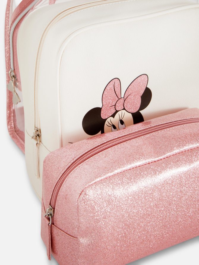 3-Pack Disney's Minnie Mouse Makeup Bags - Image 3