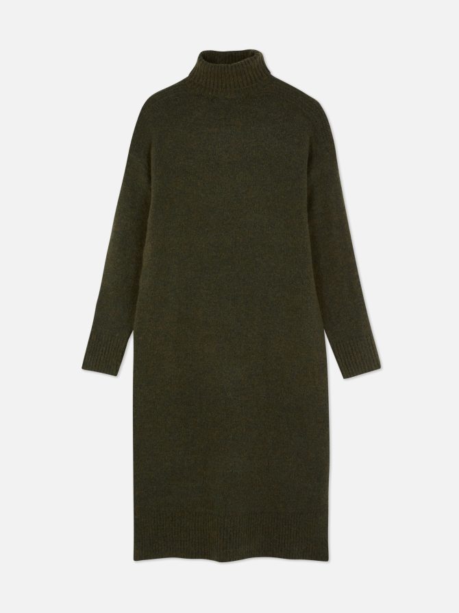 Roll Neck Sweater Dress - Image 5