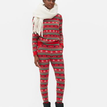 Christmas Print Loungewear Leggings