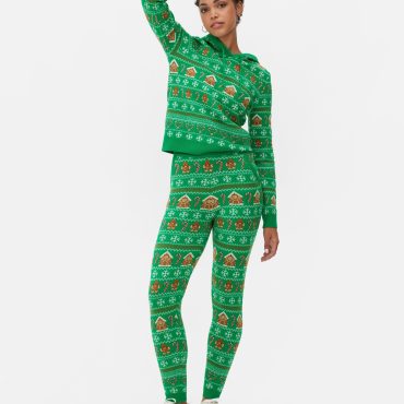 Christmas Print Loungewear Leggings