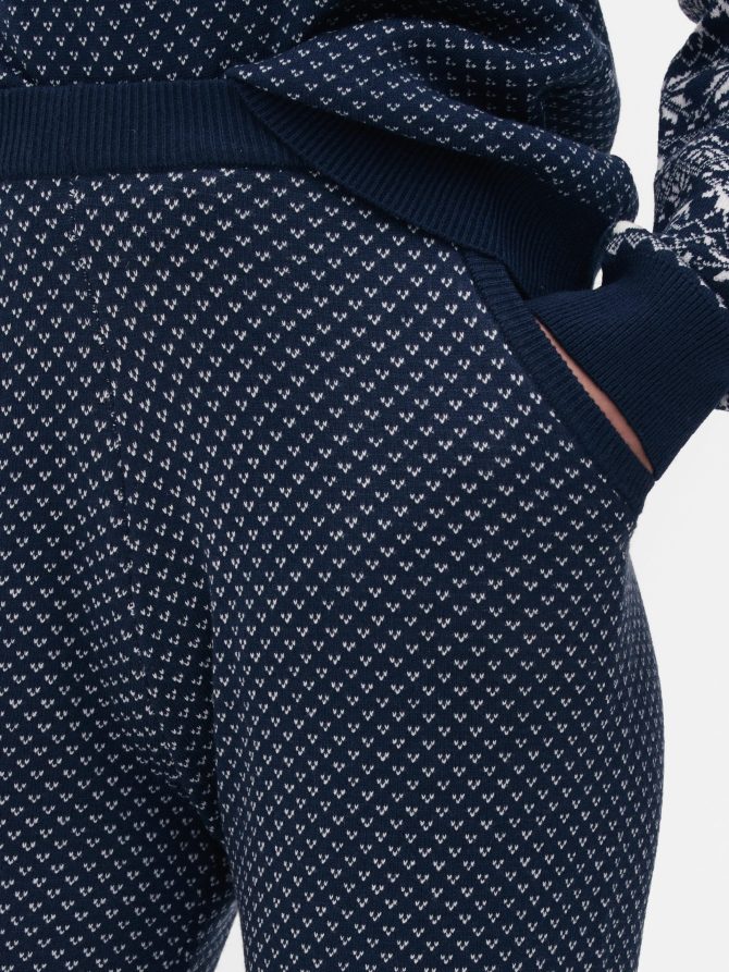 Christmas Print Loungewear Leggings - Image 3
