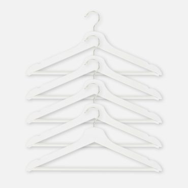5-Pack Wooden Hangers