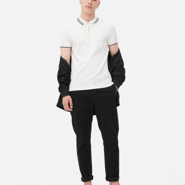 Textured Polo Shirt