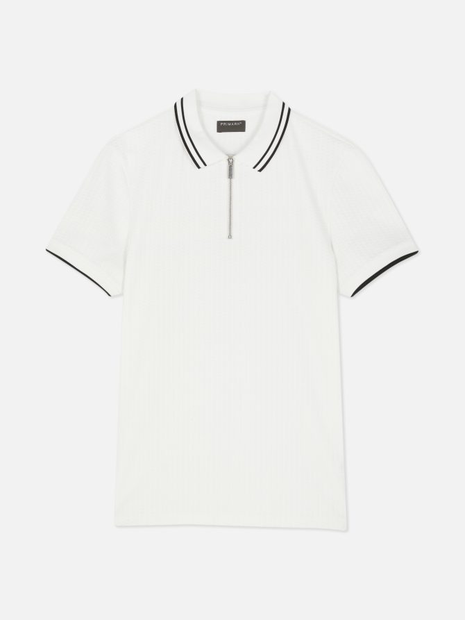 Textured Polo Shirt - Image 5