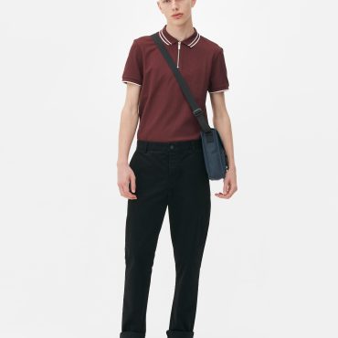 Textured Polo Shirt