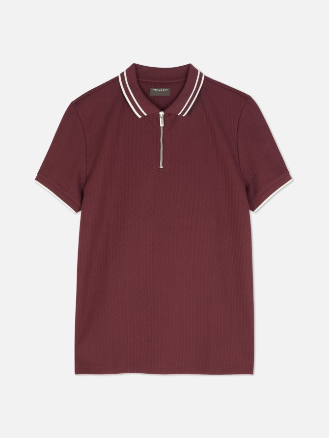 Textured Polo Shirt - Image 5