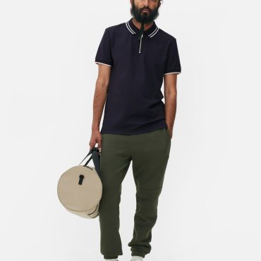 Textured Polo Shirt