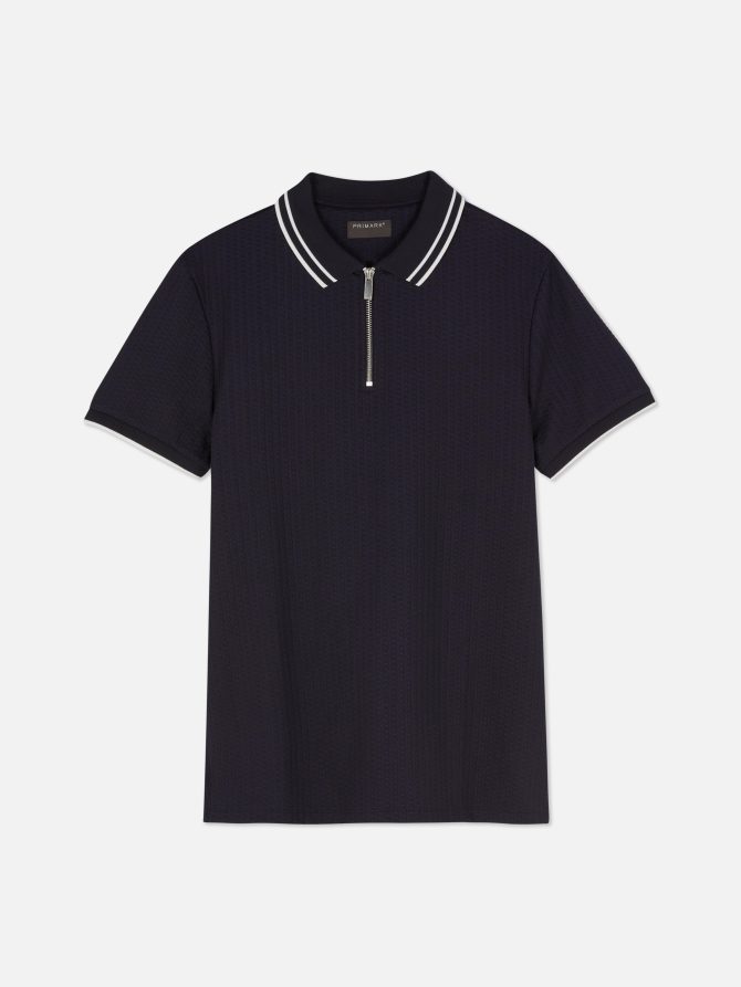 Textured Polo Shirt - Image 5