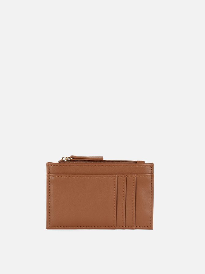 Faux Leather Card Holder