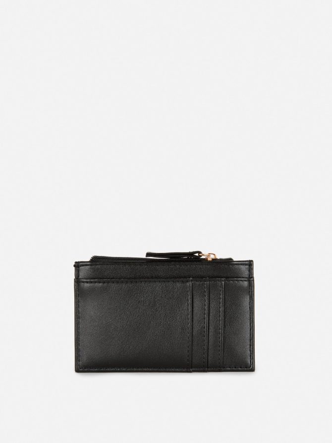 Faux Leather Card Holder