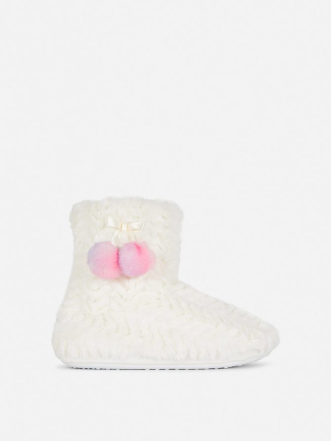 Faux Fur Booties