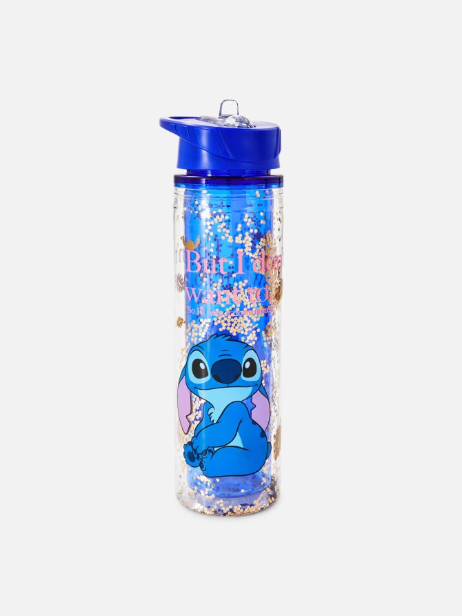Disney’s Lilo and Stitch Glitter Water Bottle