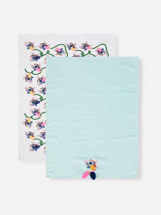 Disney's Lilo and Stitch Christmas Kitchen Towels