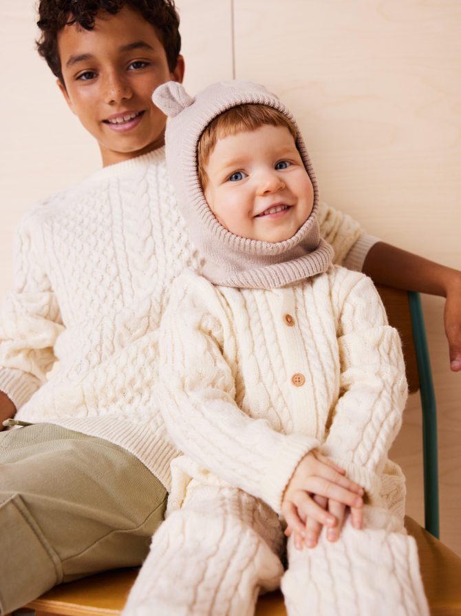 Stacey Solomon Cable Knit Romper
