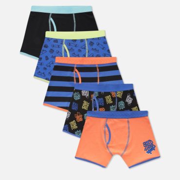 5-Pack Skater Boxer Briefs