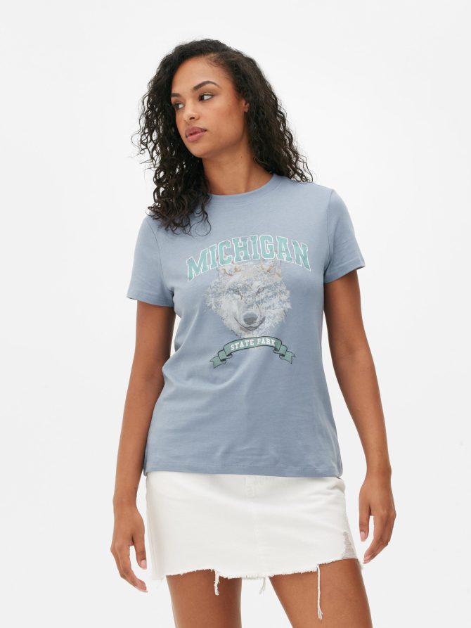 Pattern Crew T-shirt - Image 2