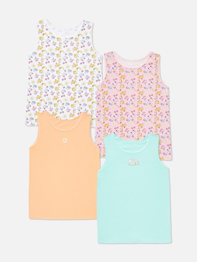 4-Pack Days of the Week Tanks