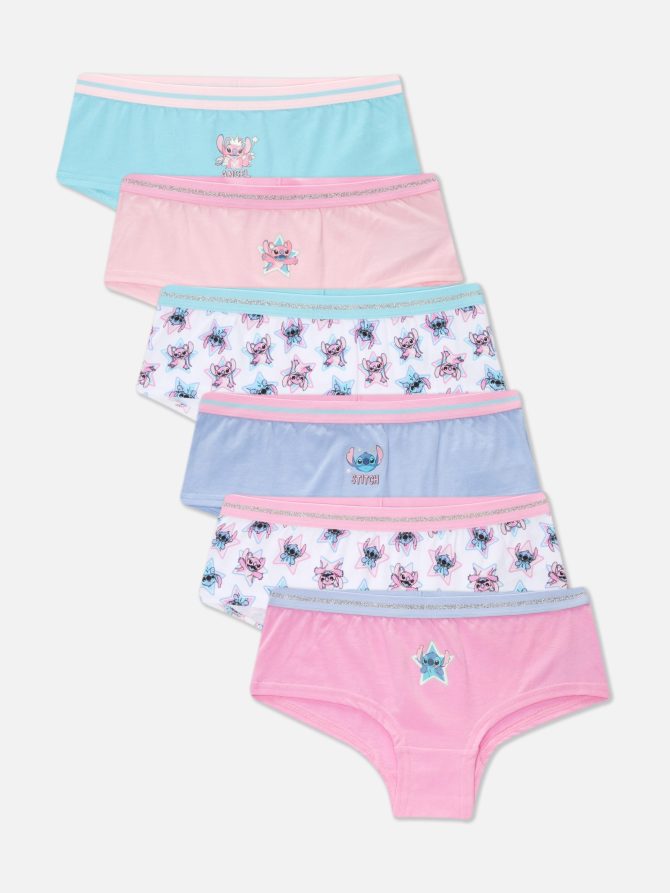 6-Pack Disney’s Lilo and Stitch Hipster Briefs