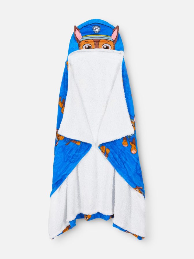 PAW Patrol Chase Hooded Throw