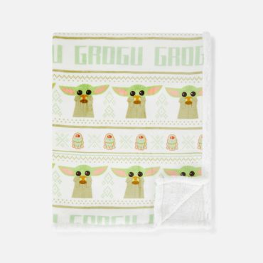 Star Wars Baby Yoda Fleece Throw