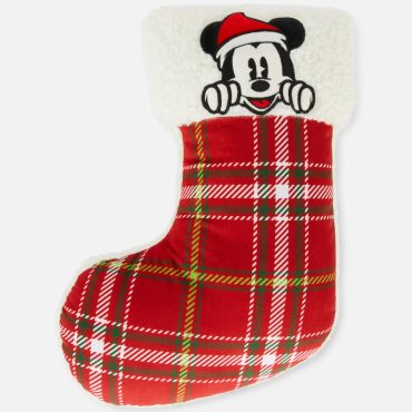 Disney’s Mickey Mouse Plaid Christmas Stocking