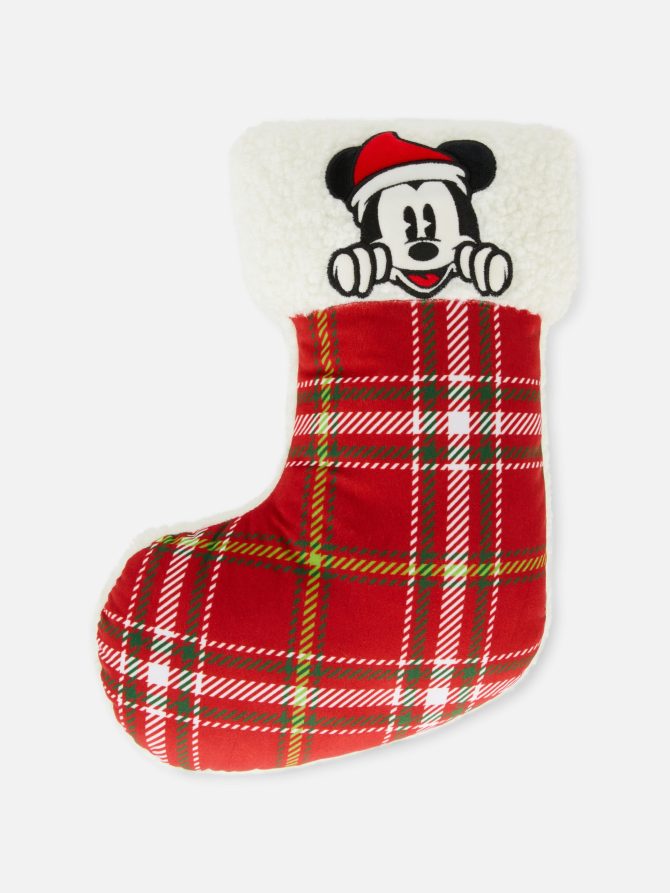 Disney’s Mickey Mouse Plaid Christmas Stocking