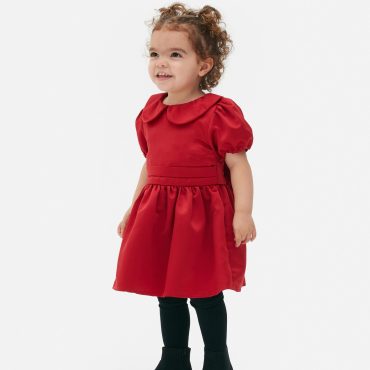 Satin Bow Dress