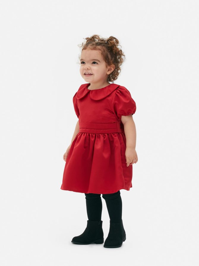 Satin Bow Dress