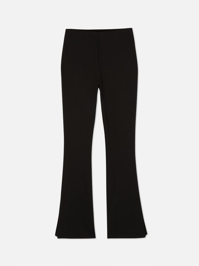 Split Hem Flare Leggings - Image 5
