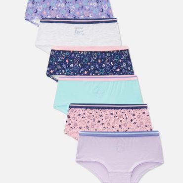 6-Pack Celestial Print Hipster Briefs
