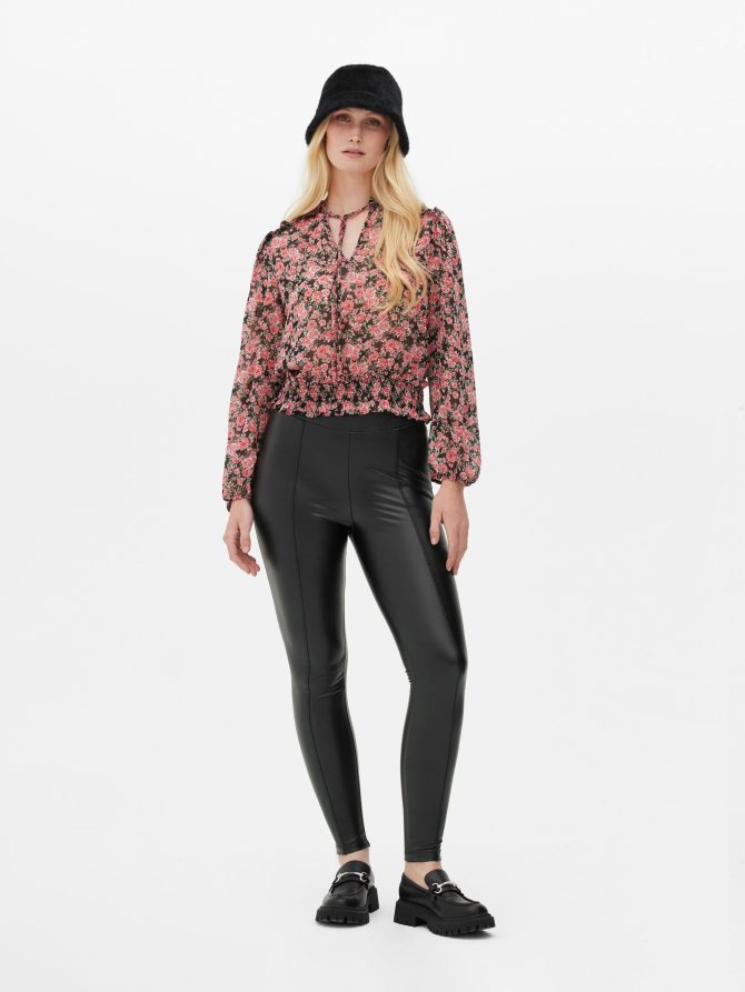 Cozy Lined Faux Leather Leggings