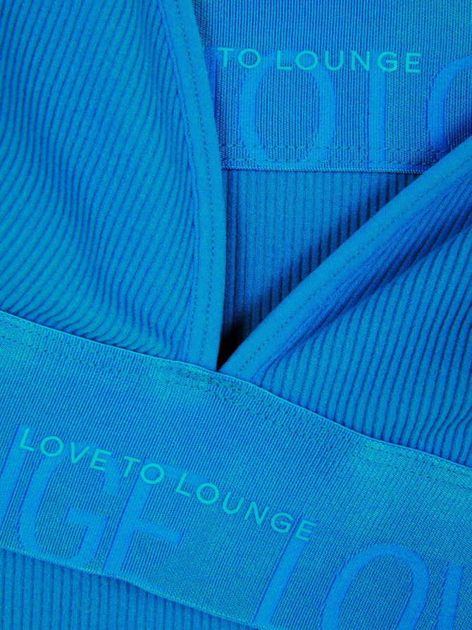 Seamfree High Shine Short and Bralette Set - Image 2