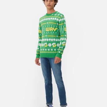 Subway Fair Isle Christmas Sweater
