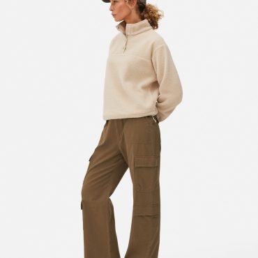 Borg Half Button Fleece
