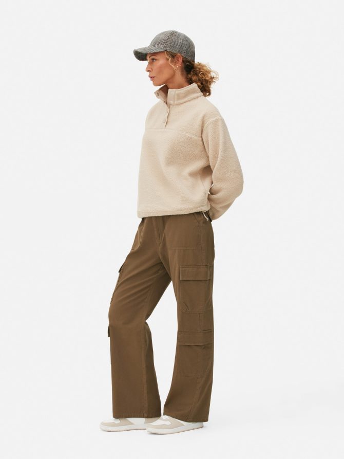 Borg Half Button Fleece