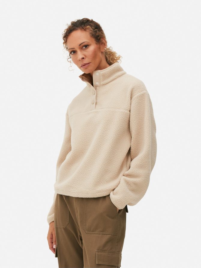 Borg Half Button Fleece - Image 2